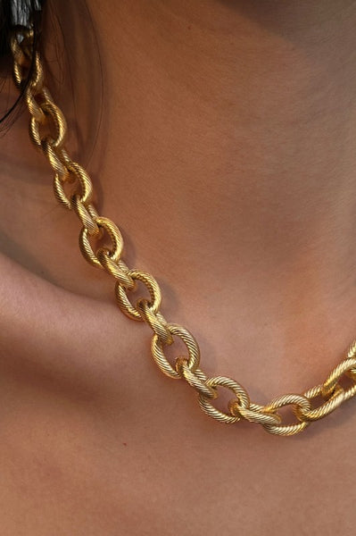 KIMORA - 18K Non-Tarnish Stainless Steel Chain Necklace