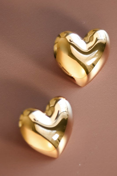 AMOR - 18K Waterproof Non-Tarnish Stainless Steel Studs