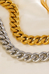 KORA - Stainless Steel Chunky Chain Bracelet