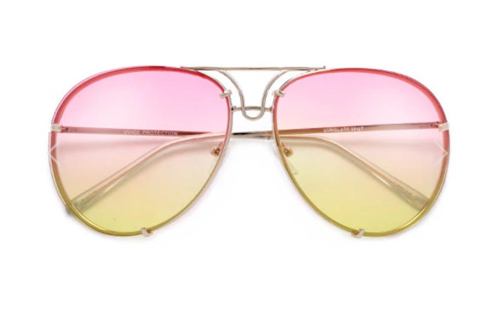 KANDI | OMBRE OVERSIZED AVIATOR SUNNIES