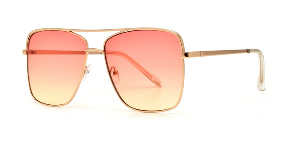 IBIZA | OMBRE SQUARE OVERSIZED AVIATORS