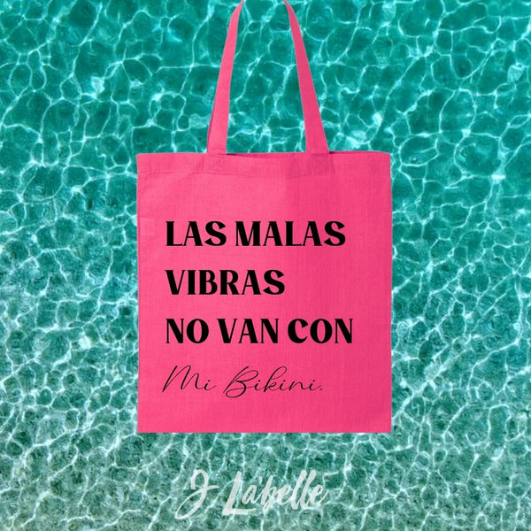 MALAS VIBRAS | CANVAS TOTE