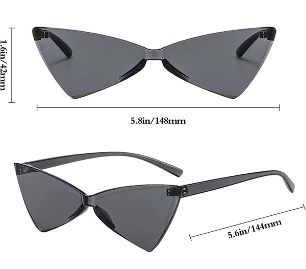 FELINE | RIMLESS CAT EYE